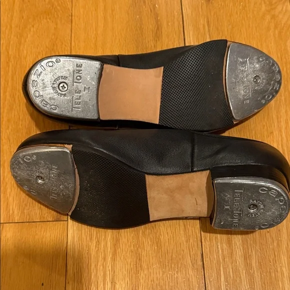 Capezio Women's Black Lace-Up Athletic Shoes - Picture 2 of 5